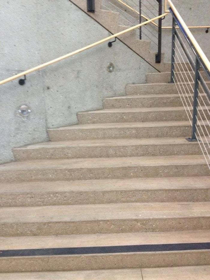 40 stair design fails that may result in some serious injuries