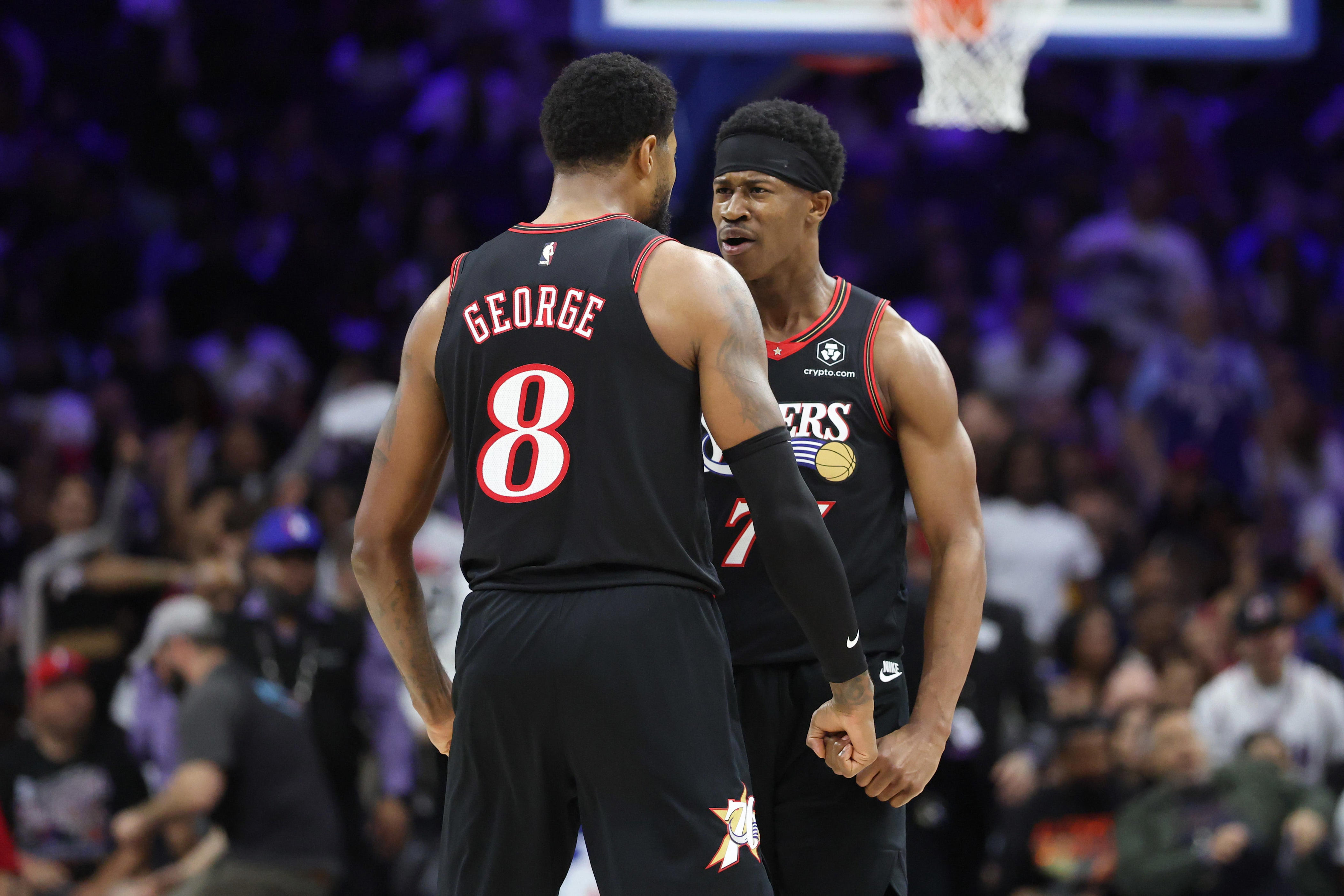 Paul George opens up on relationship with Sixers rookie VJ Edgecombe