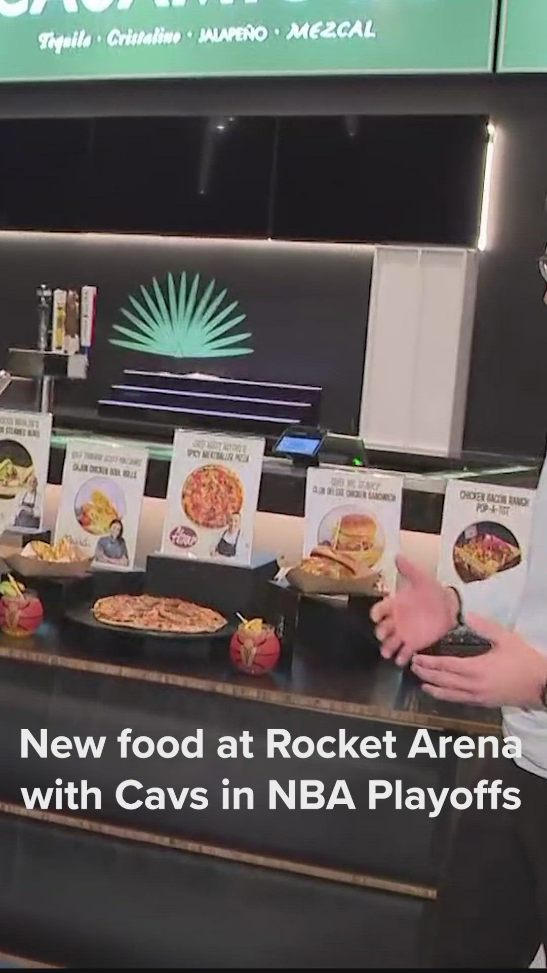 New food options at Rocket Arena as Cleveland Cavaliers make NBA playoffs