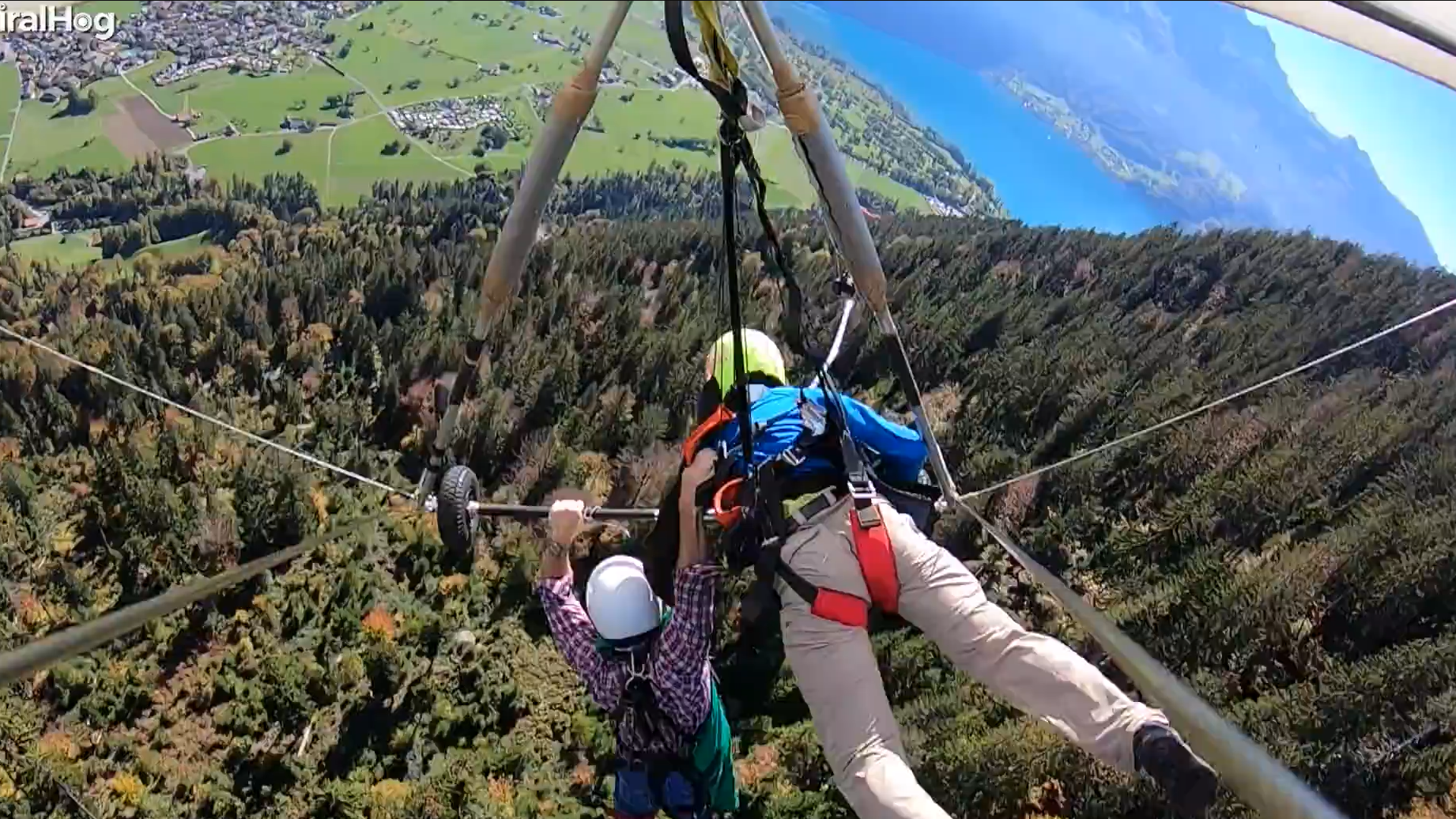 I was seconds from falling