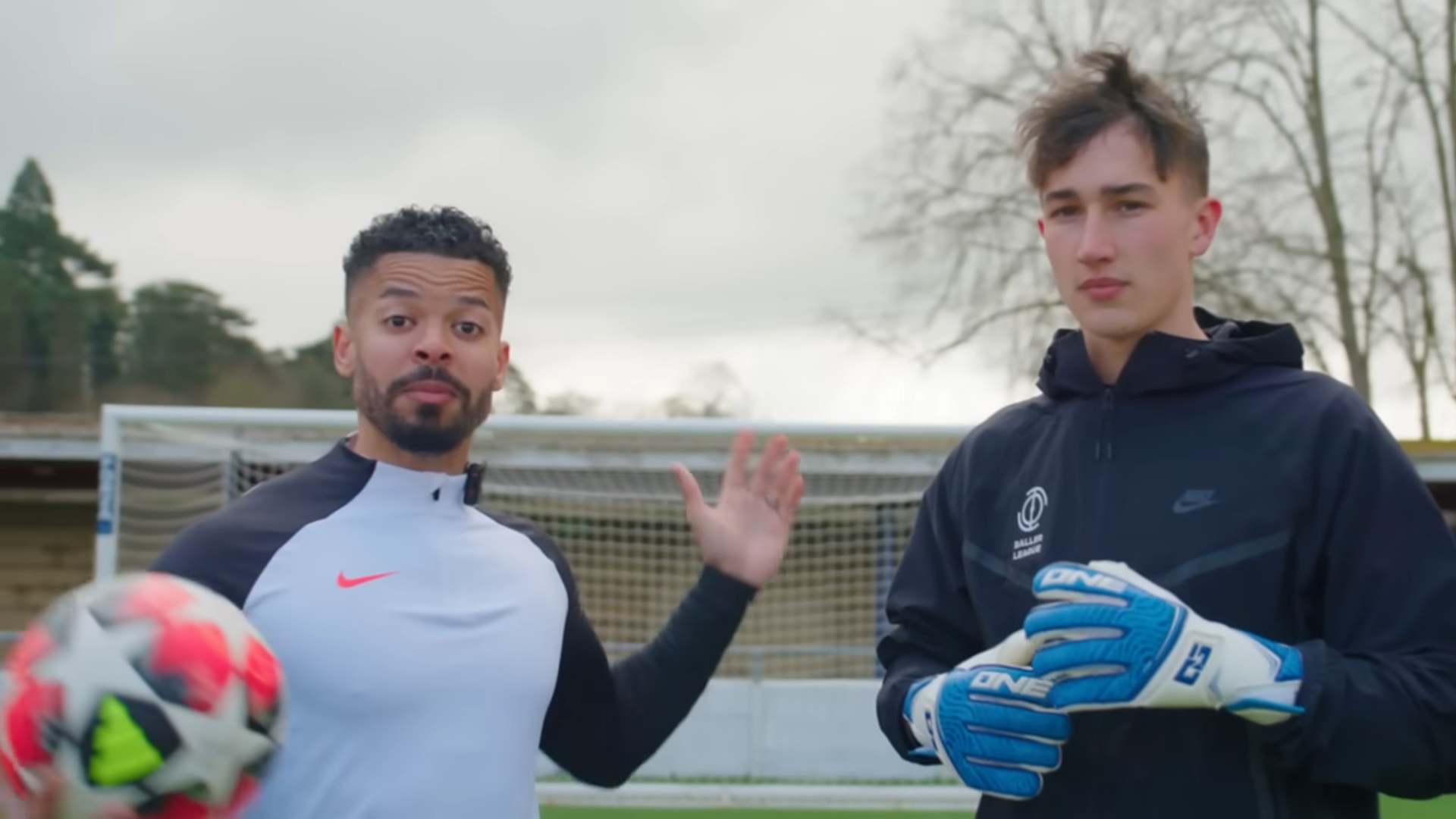 100 shots vs a pro-level goalkeeper