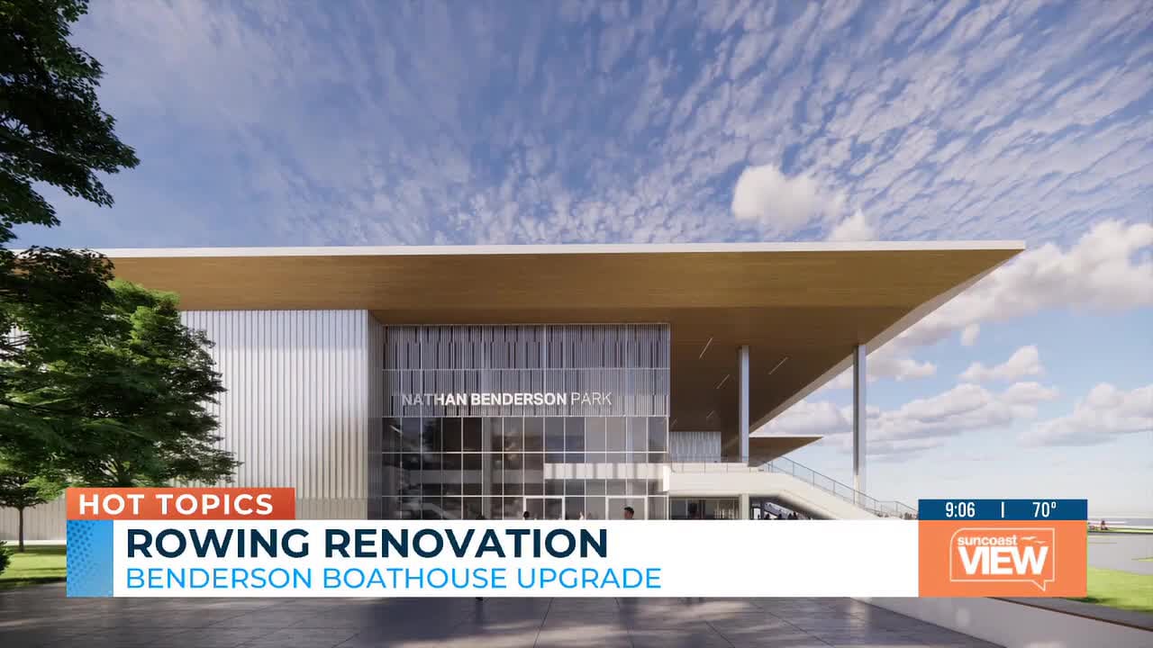 Benderson Park boathouse upgrade