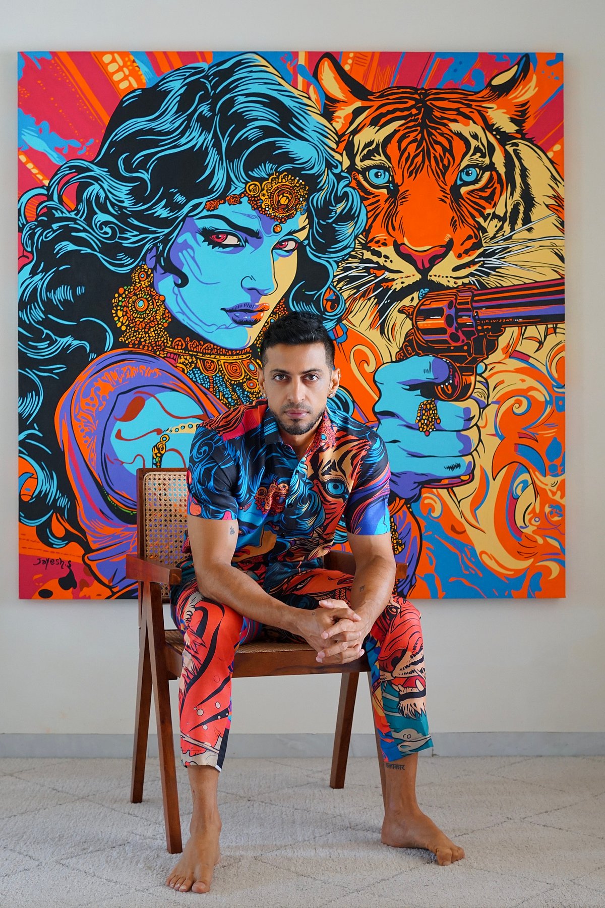 Exhibition He Who Permeates brings together Jayesh Sachdev and NFN ...