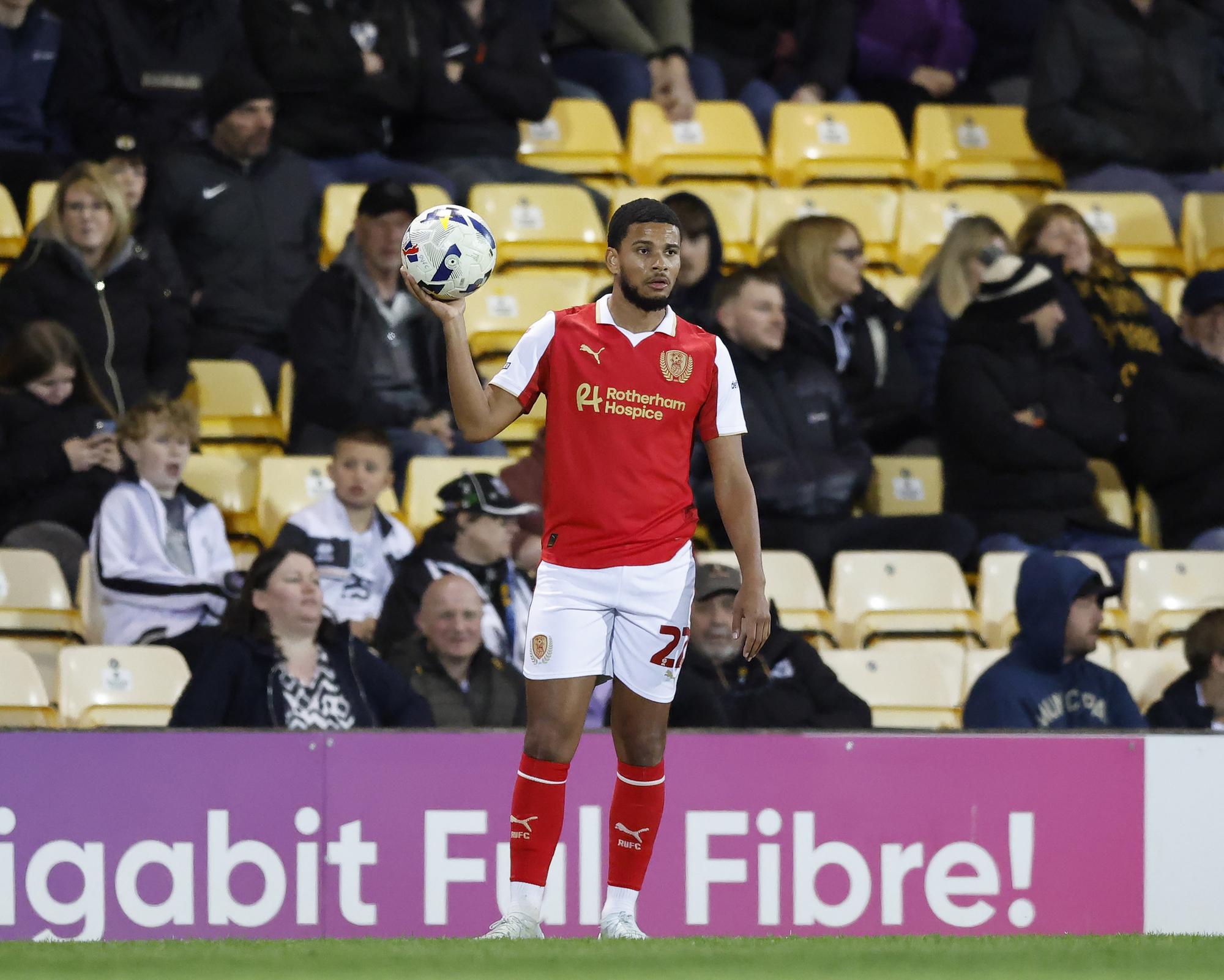 The reason behind Denzel Hall's omission from Rotherham United's squad