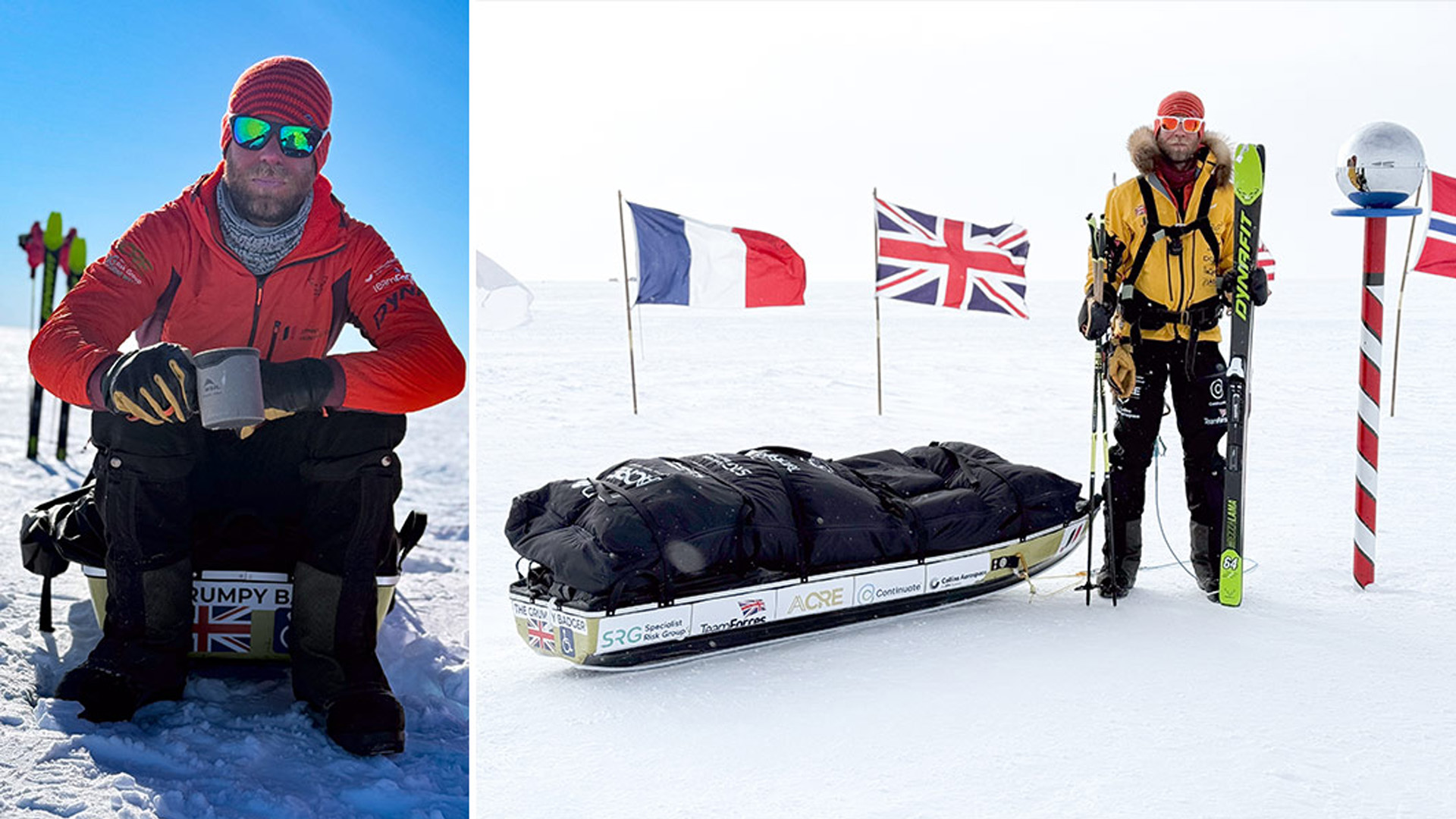 First disabled person to ski solo and unsupported to the South Pole