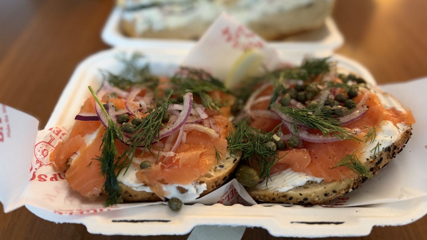 Portland's newest bagel shop brings chewy bagels and long lines