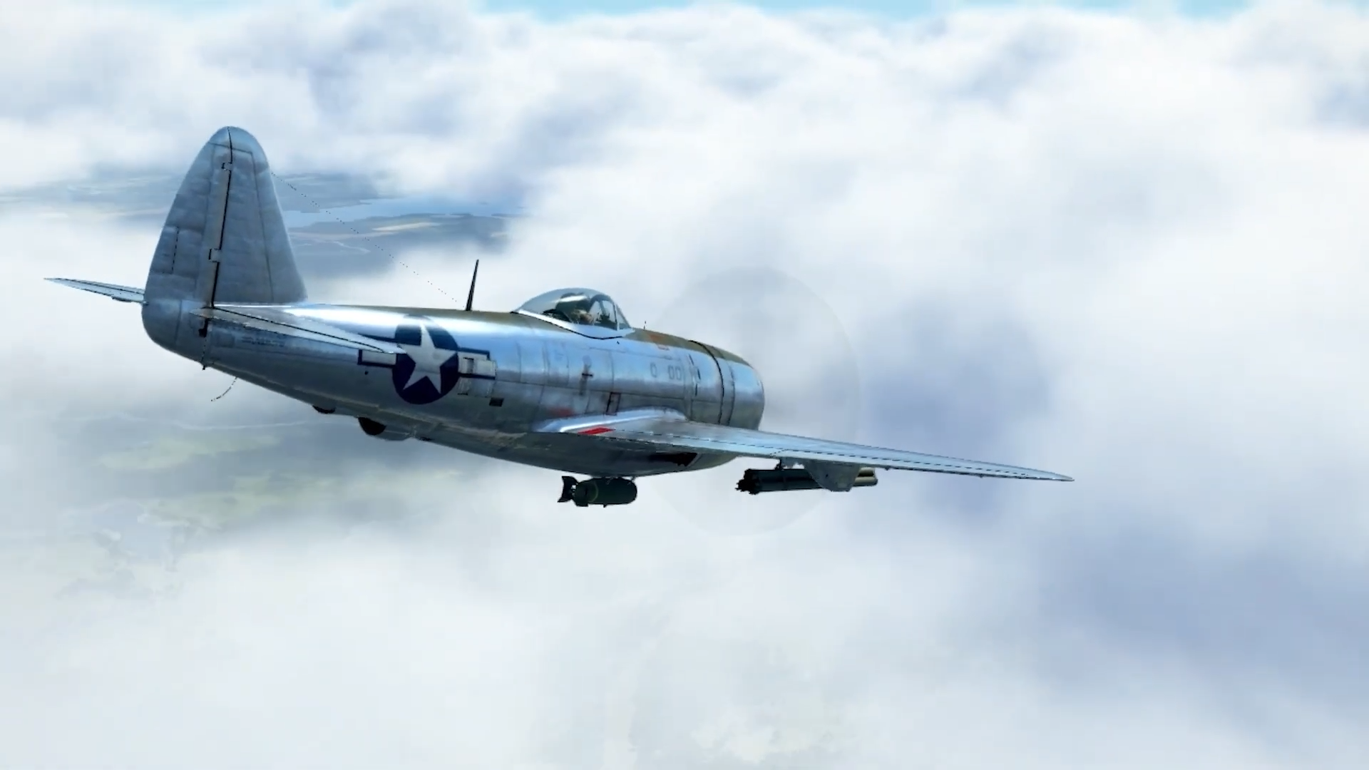 P-47 Thunderbolts vs Bf-109s: Brutal dogfight over WWII-era France erupts