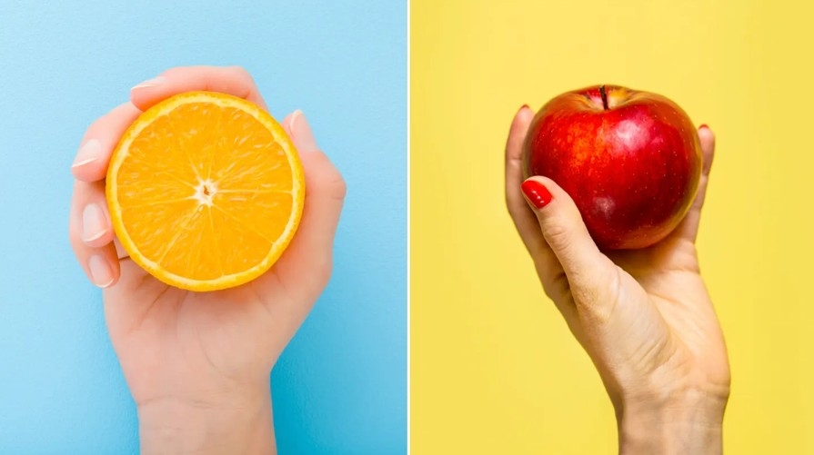 Ăn táo hay cam tốt hơn cho đường huyết?