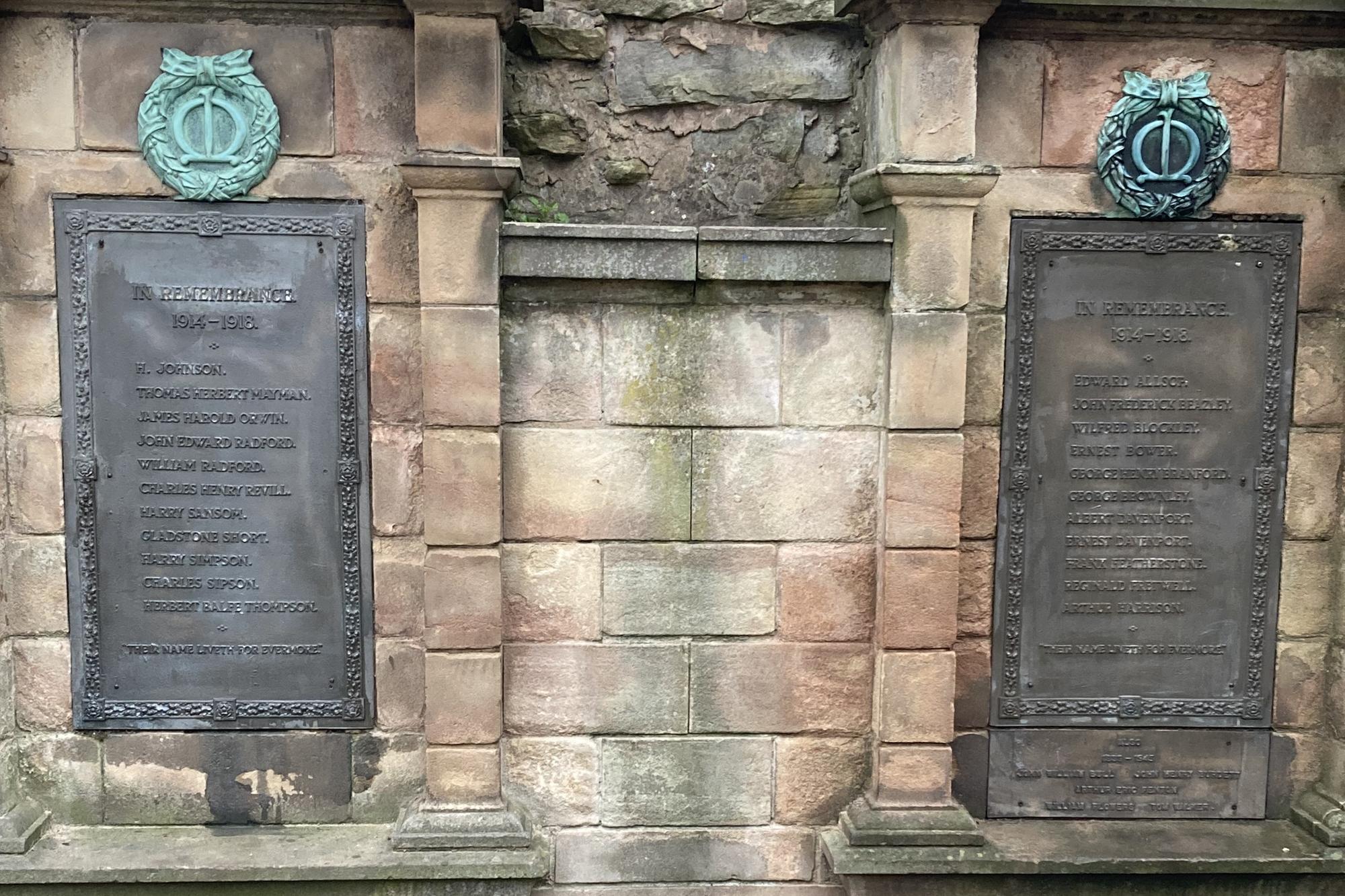 “It’s absolutely tragic, heartbreaking” – Mansfield war memorial ...
