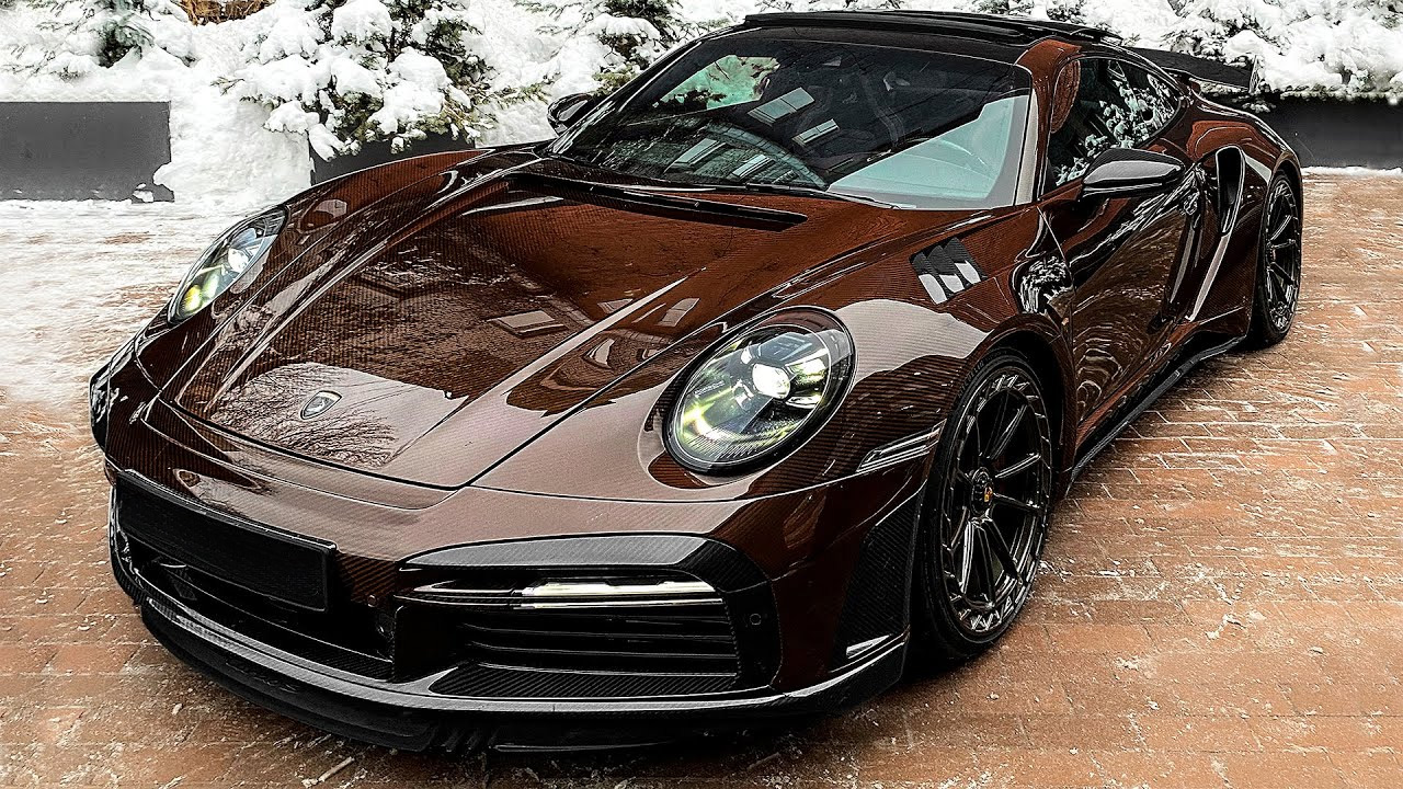 Modified 650PS Porsche 911 rebuilt with full carbon kit overview
