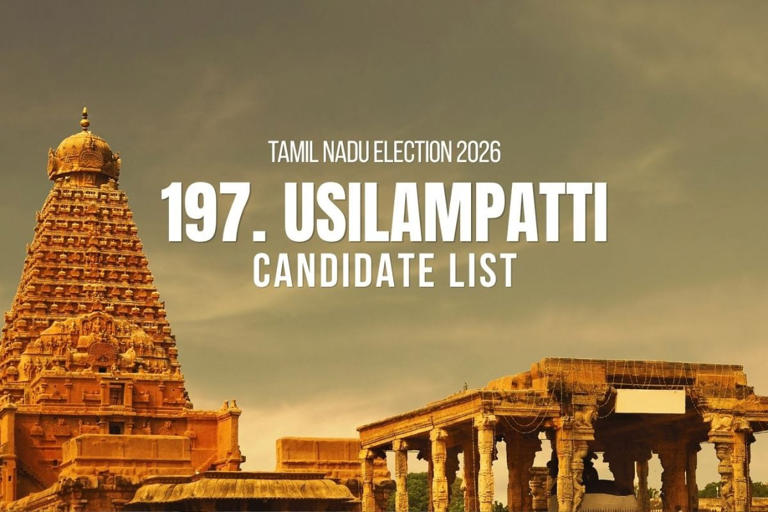 Usilampatti candidates 2026: Full list of contestants from Usilampatti ...