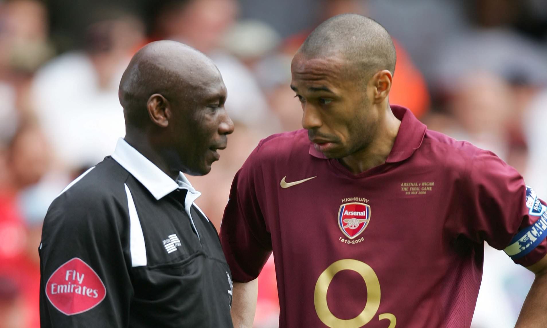 Iconic former Premier League referee Uriah Rennie leaves incredible ...