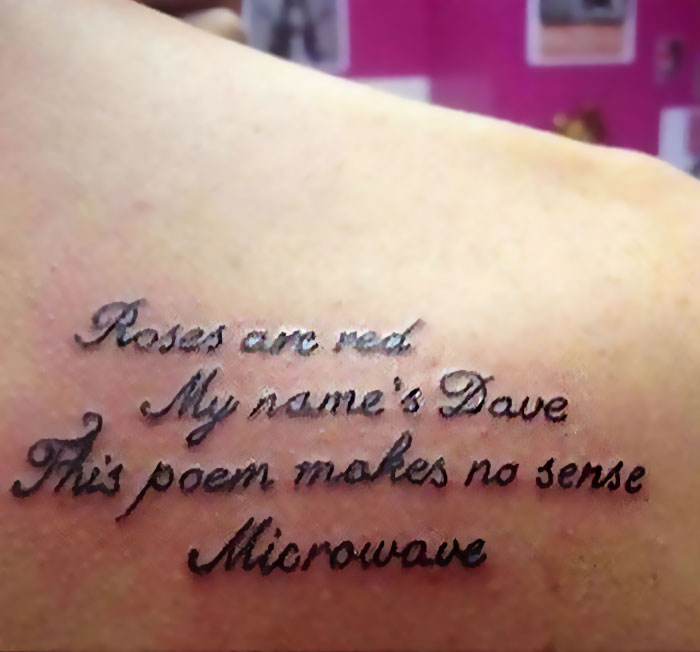 26 Times People Didn’t Even Realize How Bad Their Tattoos Were