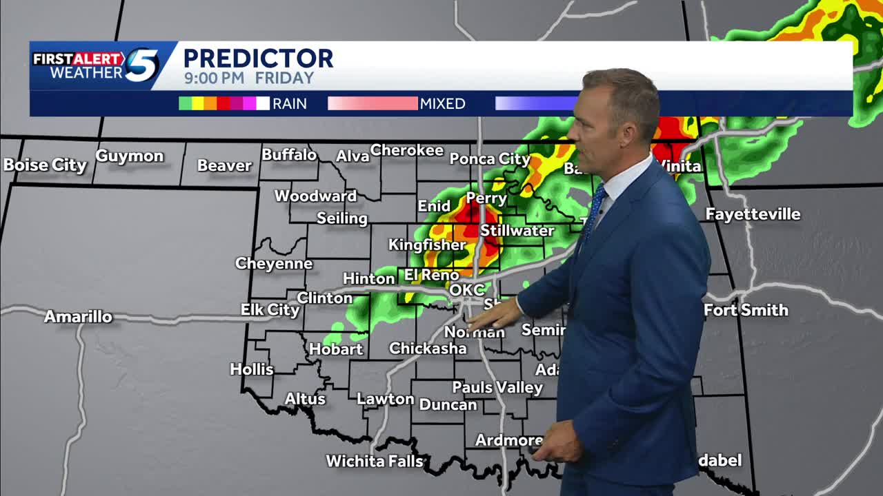 Timeline: Storms with tornado and damaging wind threat possible Friday ...