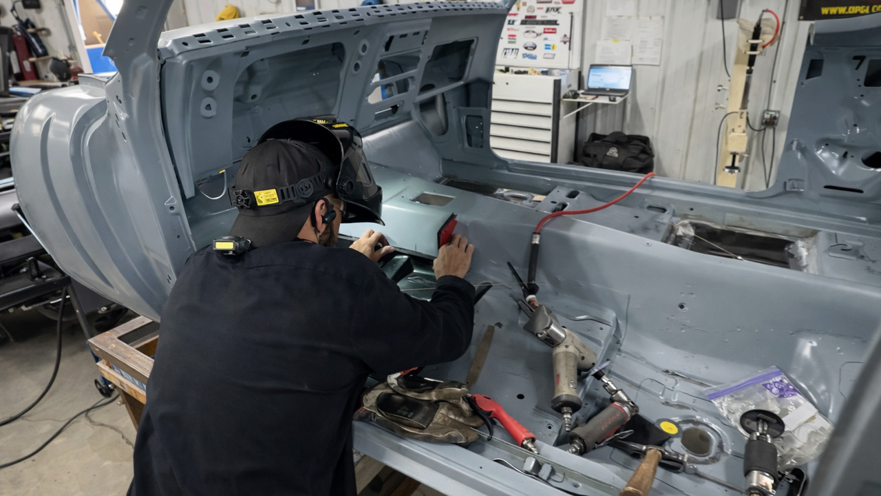 Reviving a legendary Camaro with expert metal work