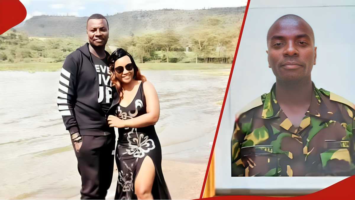 Edwin Kaunga: Painful last words KDF captain's wife said before alleged ...