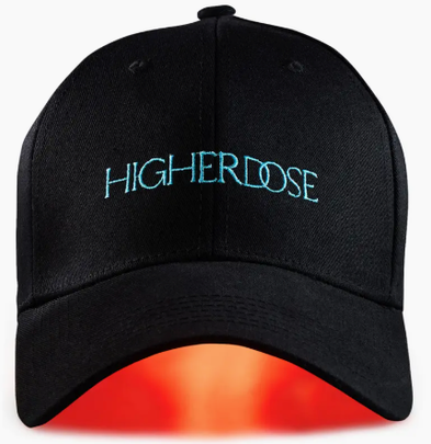 A red light cap from a popular wellness brand