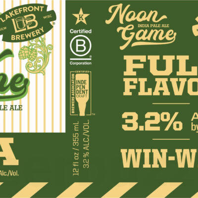 Lakefront adding new 3.2%-ABV Noon Game IPA
