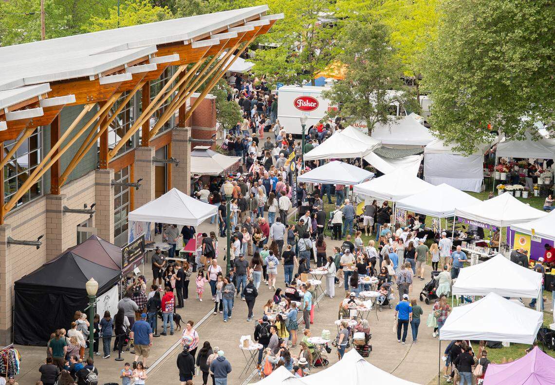 Puyallup Farmers' Market opens for the season with 150 vendors each week