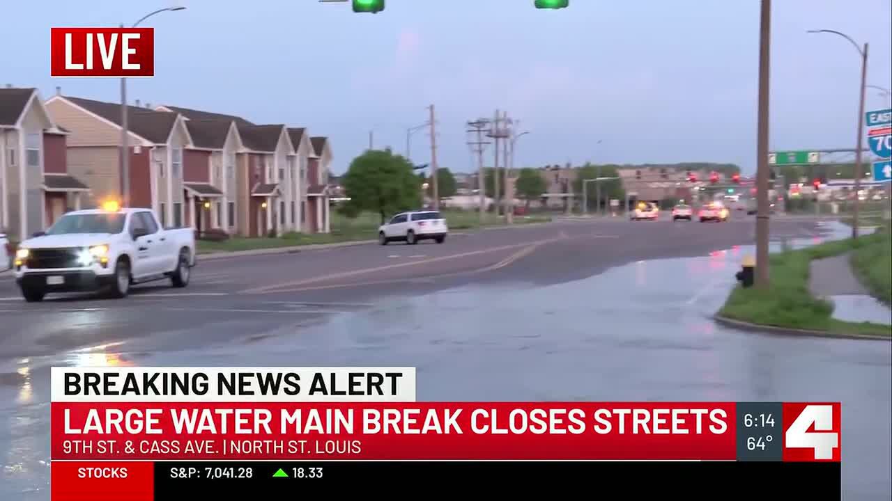 Water main break shuts down Cass Avenue, floods nearby Youth & Family ...