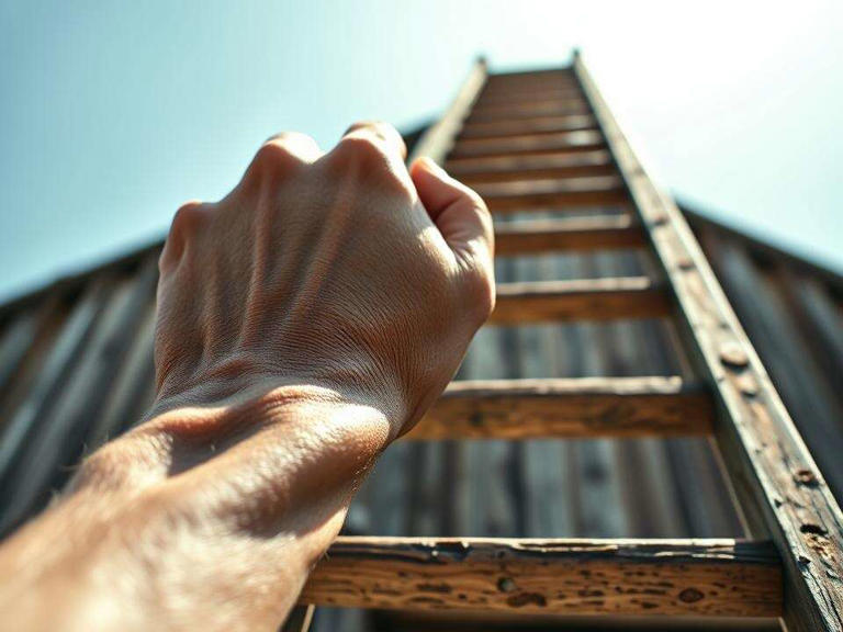 African proverb of the day: “You can’t climb a ladder with your hands ...