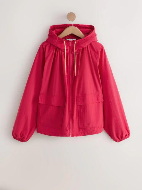 Red windbreakers are the on-trend spring jacket ideal for any weather ...