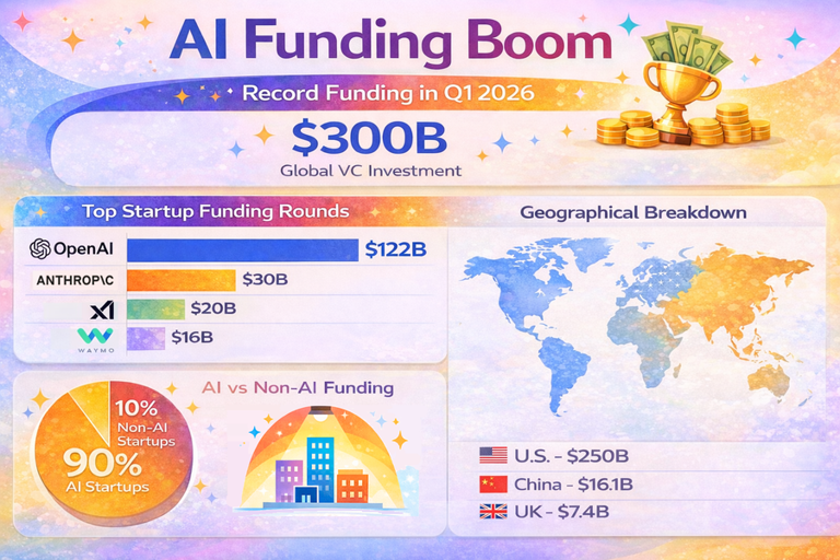 What bubble? AI startups score $242B in venture funding last quarter