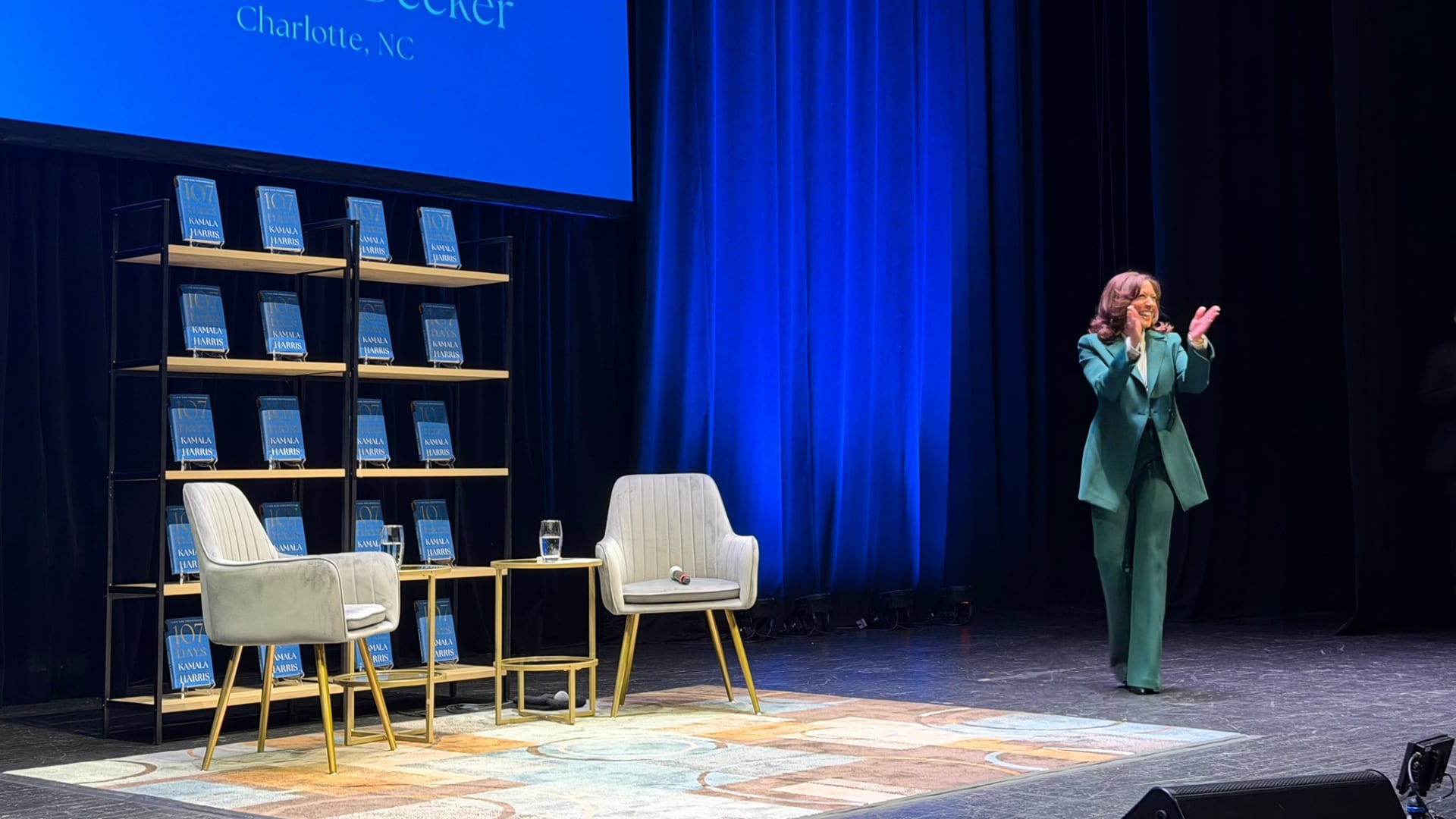 Kamala Harris’ book tour stop in Charlotte leaves audience invigorated ...
