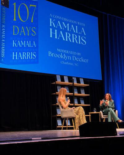 Kamala Harris’ book tour stop in Charlotte leaves audience invigorated ...