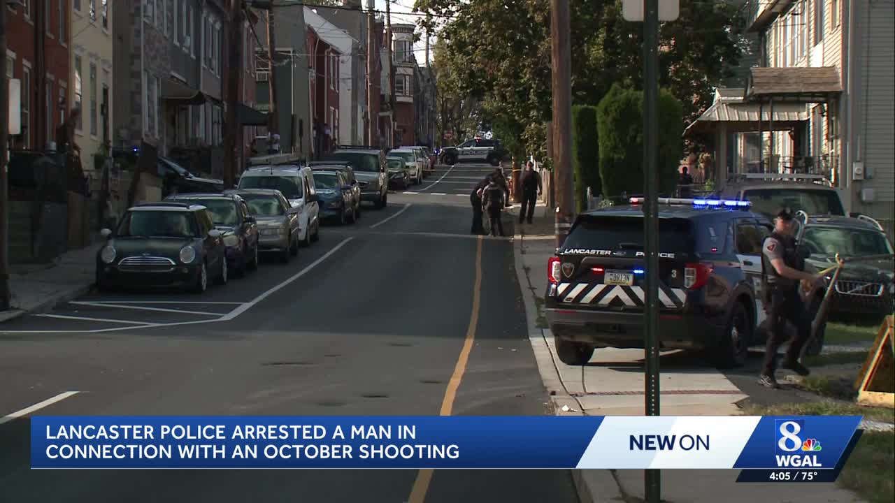 Lancaster police arrest man in connection with October shooting