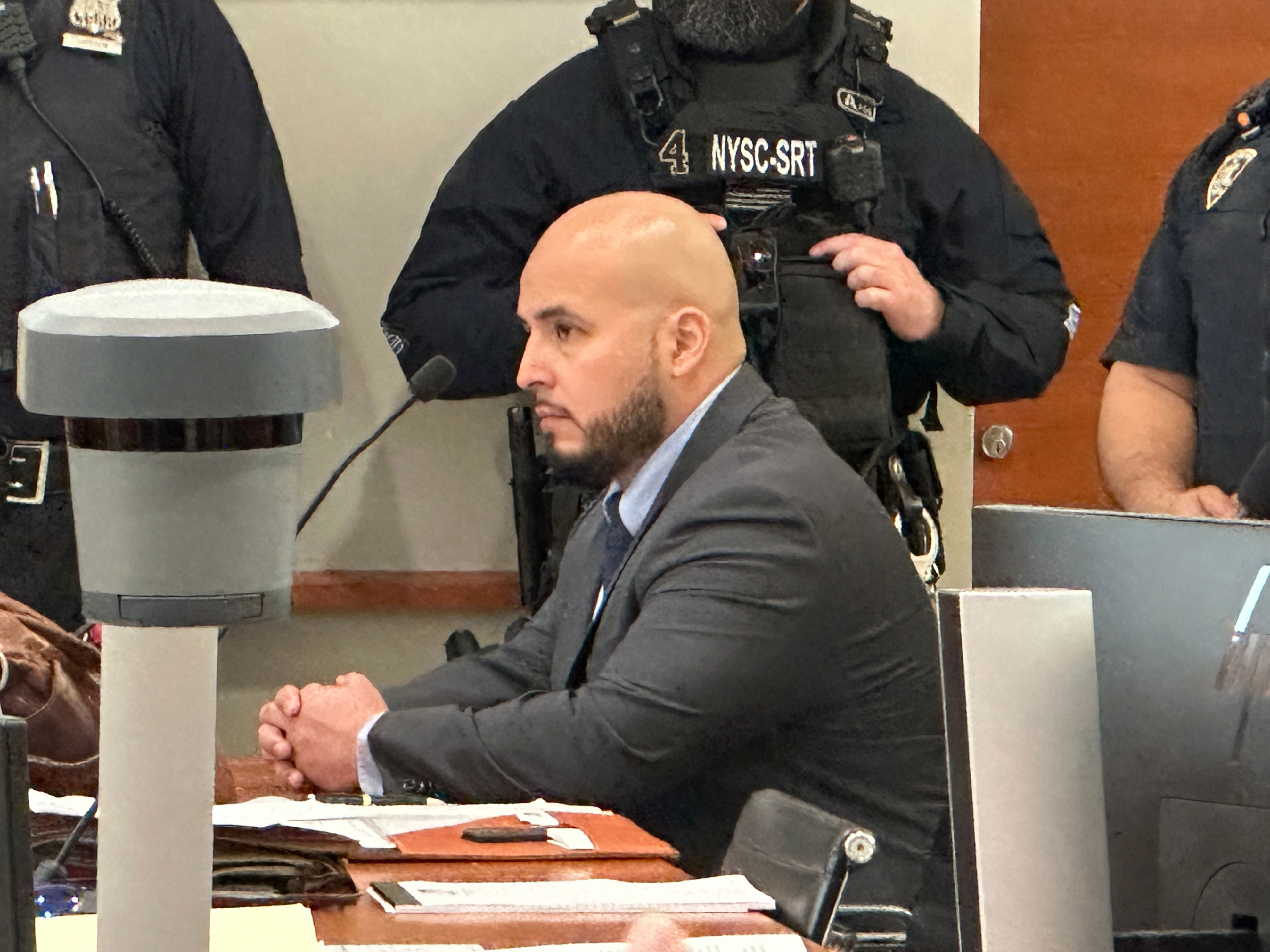 Ex-NYPD sergeant who killed man with picnic cooler freed on bail as he ...