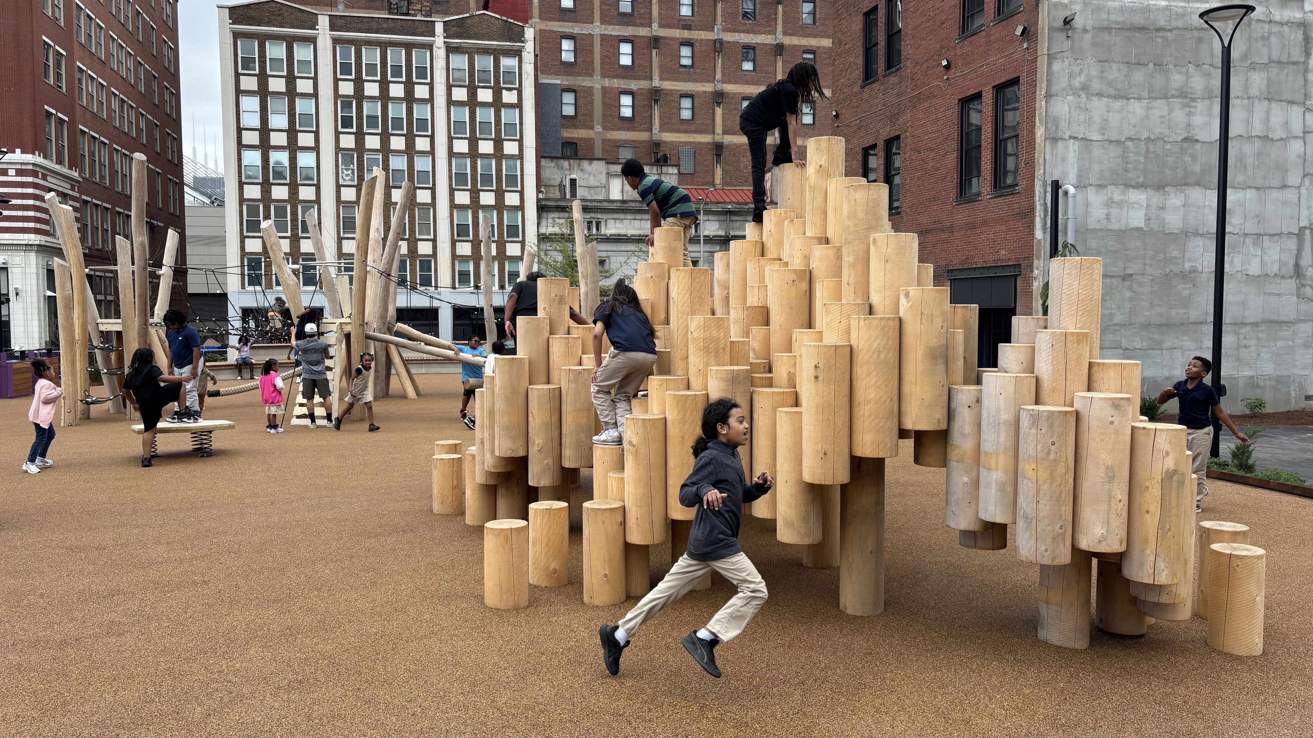 Inside Pittsburgh's new Arts Landing park