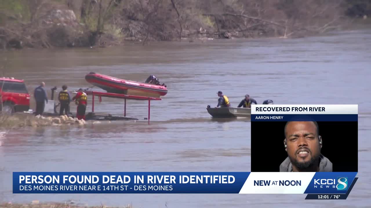 Des Moines police identify body recovered from river as man reported ...
