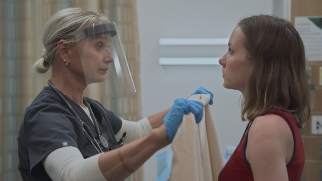 The Pitt' star's Katherine LaNasa S2 finale interview, Dana vs. Robby