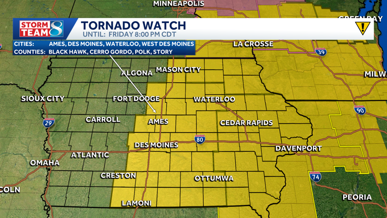 Iowa weather: Tornado warnings expire as severe storms move out of ...