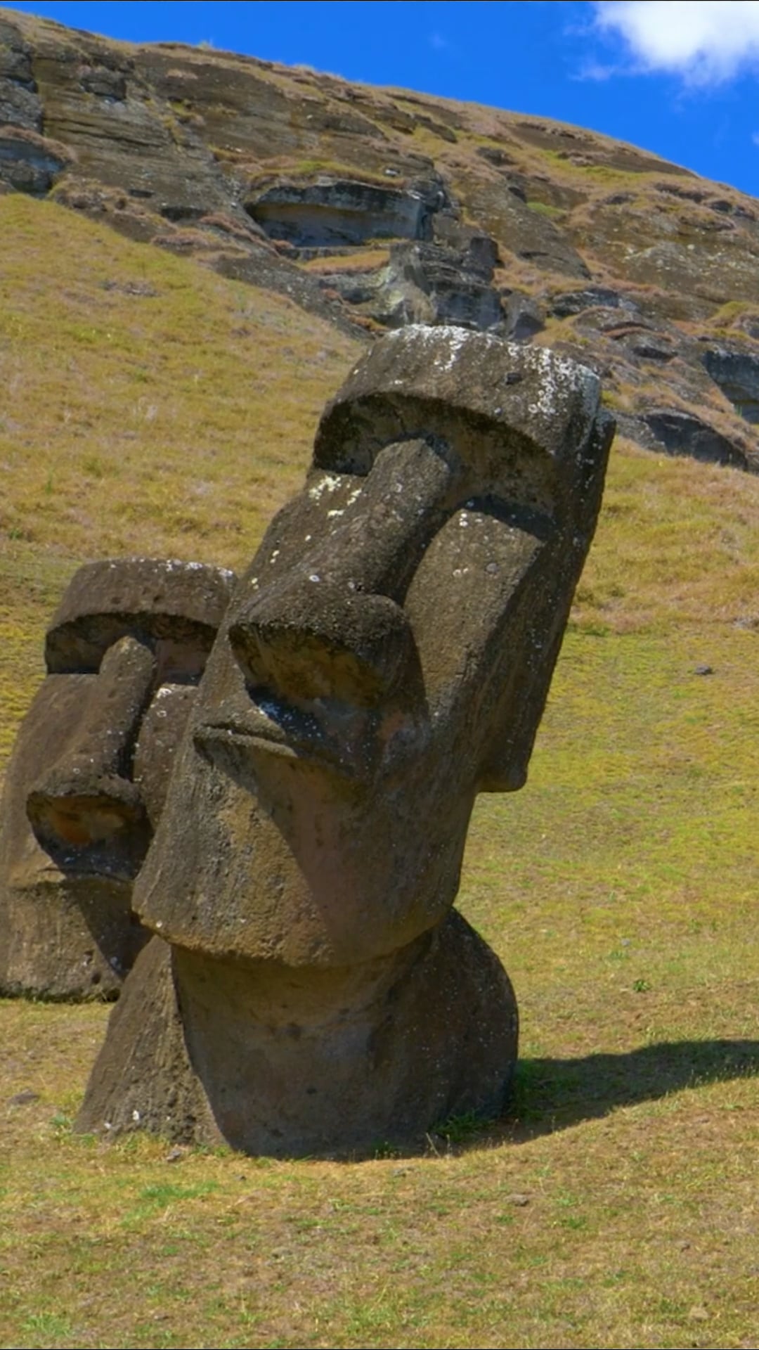 The mystery of the moai: A drone tour across Easter Island