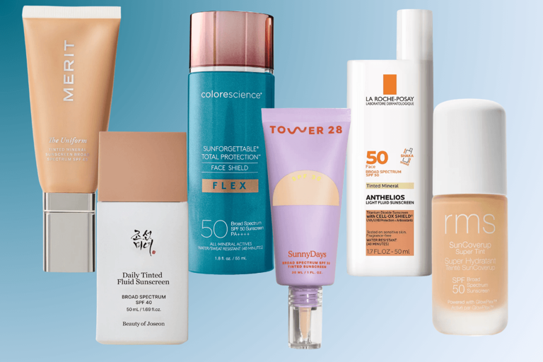12 tinted sunscreens we love