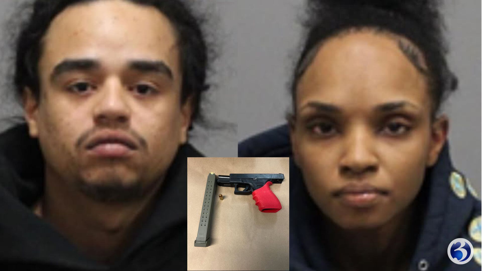 Man, woman arrested on gun charges in West Haven
