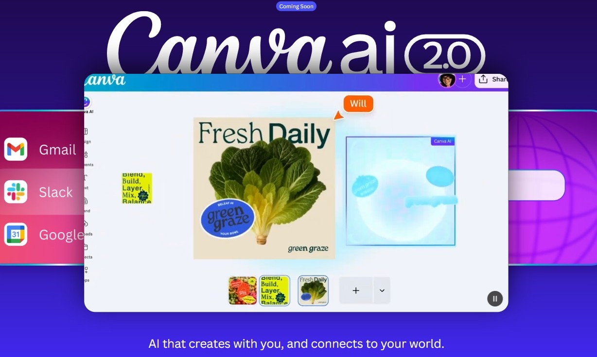 Canva AI 2.0: The design giant reinvents itself as a conversational AI ...