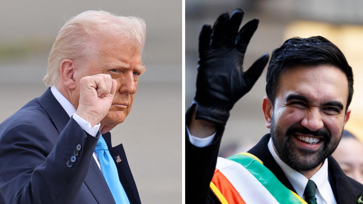 Donald Trump claims NYC Mayor Zohran Mamdani calls him 'all the time'