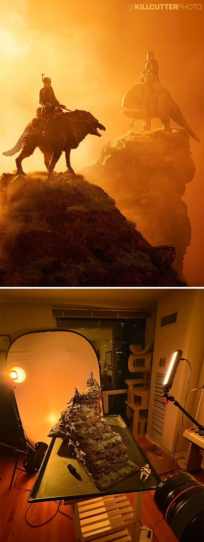 33 action figures turned into cinematic scenes and wild pop culture mashups