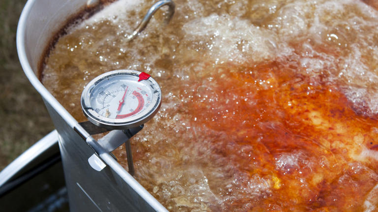 The one thing you should never leave to chance when deep-frying