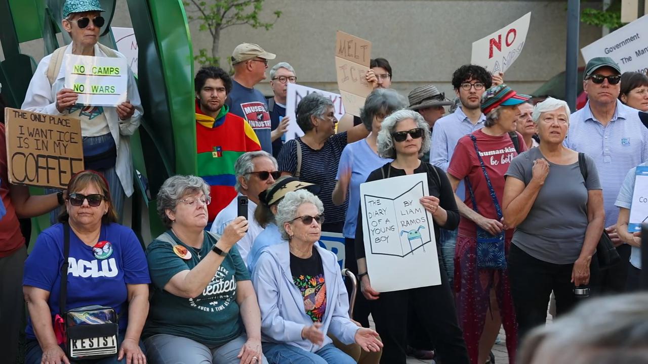 MD: Protesters rally outside Baltimore federal courthouse over planned ...