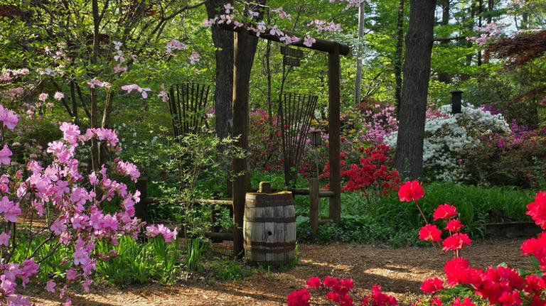 Indiana's botanical garden between Louisville and St. Louis blossoms ...