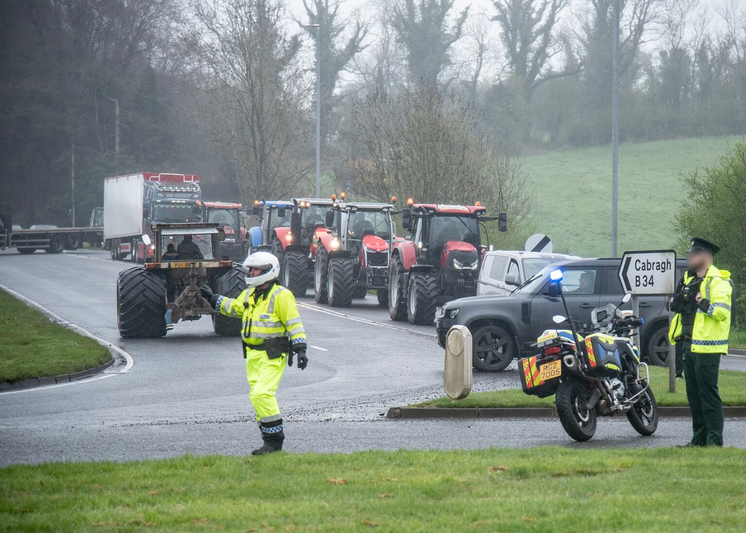 PSNI 'enforcement' at future Northern Ireland fuel protests 'if necessary'