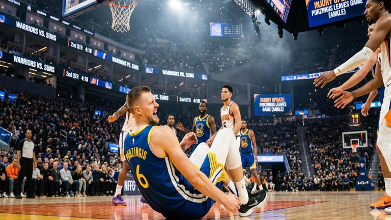 Warriors Reveal Kristaps Porzingis Injury Status Before Suns