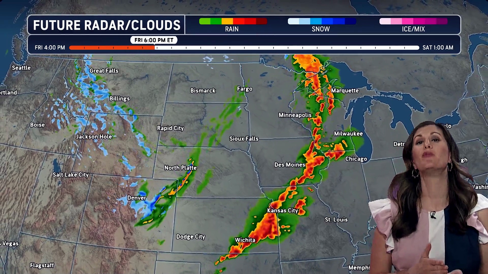 Dangerous severe storms intensify across Midwest today