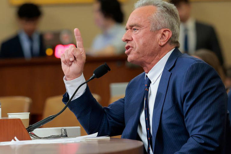 RFK Jr. abruptly storms out of hearing saying he 'needs to leave'