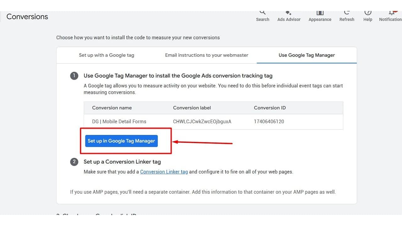 Google Ads tests direct Google Tag Manager integration for conversion setup