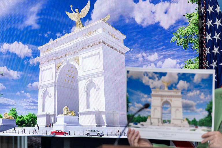 Trump arch monument design approved despite 'odd' features, key agency says